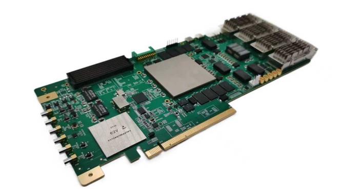 PCIE906 基于XCVU9P的2T2R高速数据采集卡